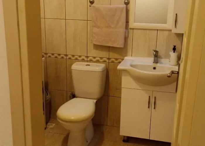 Apartmán Plaja 10 Dk , Bahceli, Huzurlu *